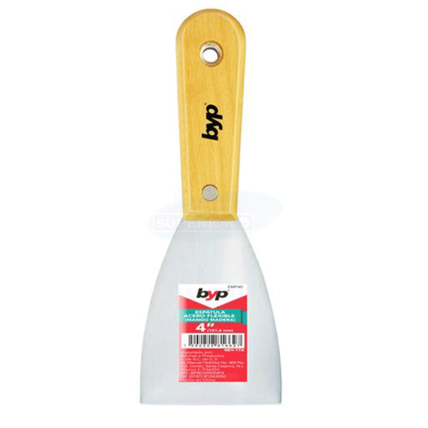 BYP ESPATULA FLEXIBLE M/MADERA 4
